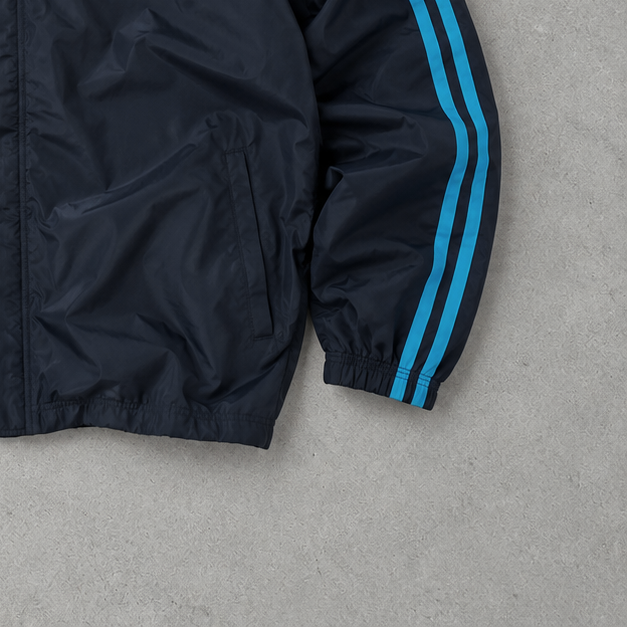 1990 adidas Jacket Blau, Marineblau Limited (M)