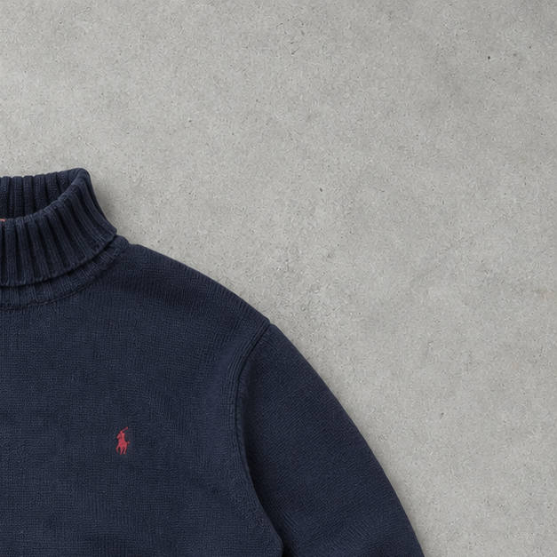 Ralph Lauren Sweater Marineblau Rare (L)