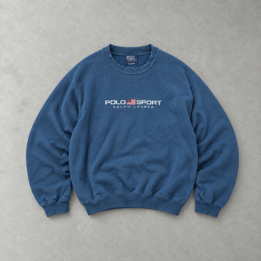 Ralph Lauren Sweater Blau Rare (XL)