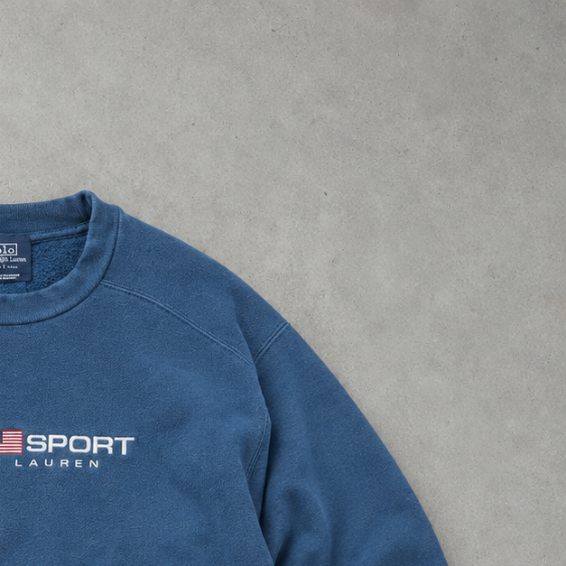 Ralph Lauren Sweater Blau Rare (XL)