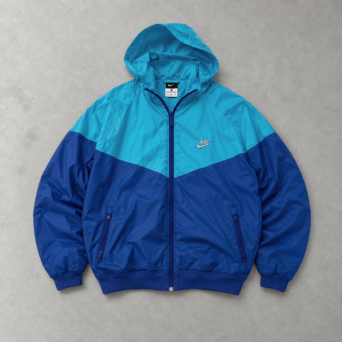 Nike Jacket Blau, Türkis Rare Stitched Logo (L)