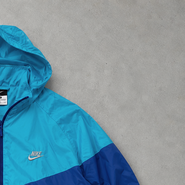 Nike Jacket Blau, Türkis Rare Stitched Logo (L)