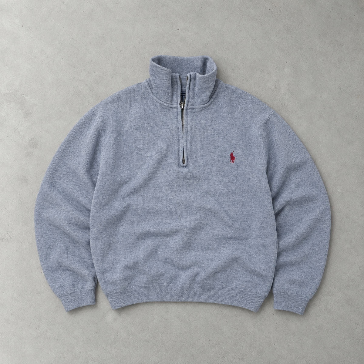 Ralph Lauren Sweater Blau Limited (S) Stitched Logo