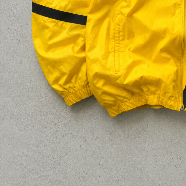 FC Barcelona Vintage Nike Jacket Yellow Rare (M)