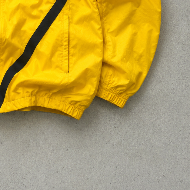 FC Barcelona Vintage Nike Jacket Yellow Rare (M)