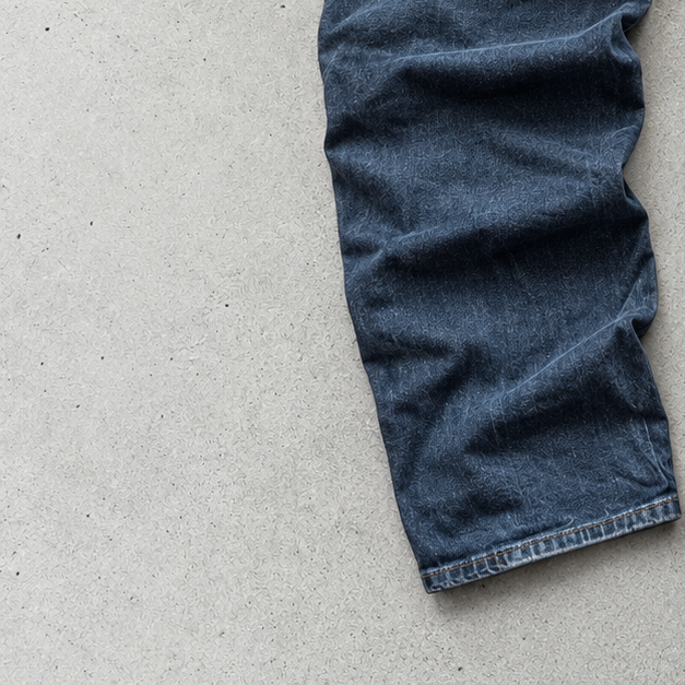 Y2K Armani Jeans Straight Leg Jeans Navy Rare (L)