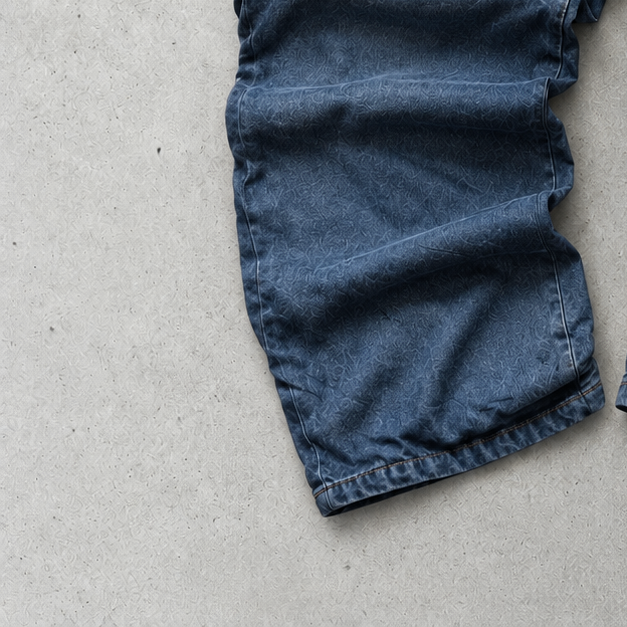 Y2K Armani Jeans Straight Leg Jeans Navy Rare (L)