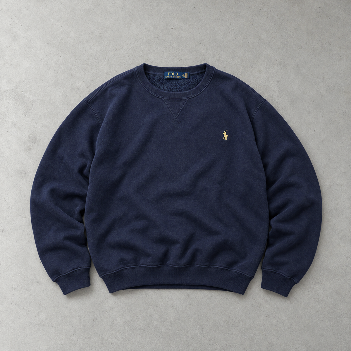 Ralph Lauren Sweater Marineblau Rare (XXL)