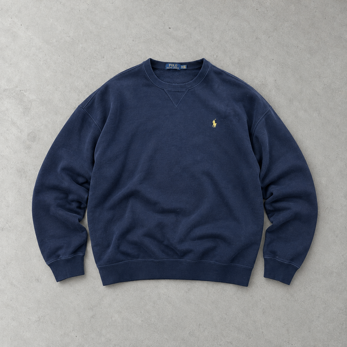 Ralph Lauren Sweater Marineblau Rare (XXL)
