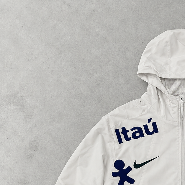 Brasilien Nike Gore-Tex Jacket Weiß, Beige Limited (S)