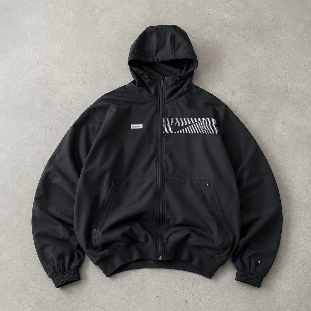 Nike Track Jacket Black Rare (S)