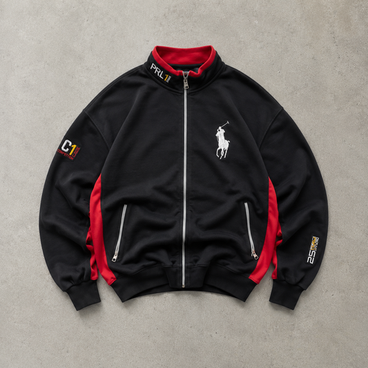 Ralph Lauren Jacket Black Red Limited (M)