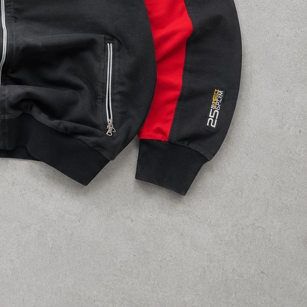 Ralph Lauren Jacket Black Red Limited (M)