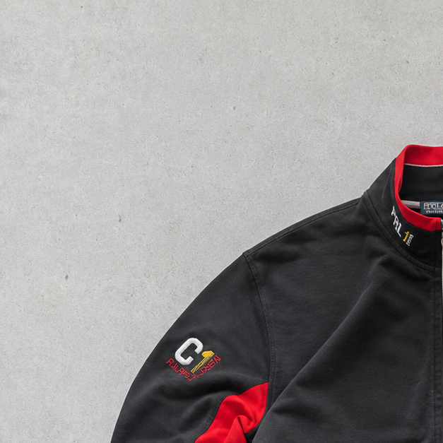 Ralph Lauren Jacket Black Red Limited (M)