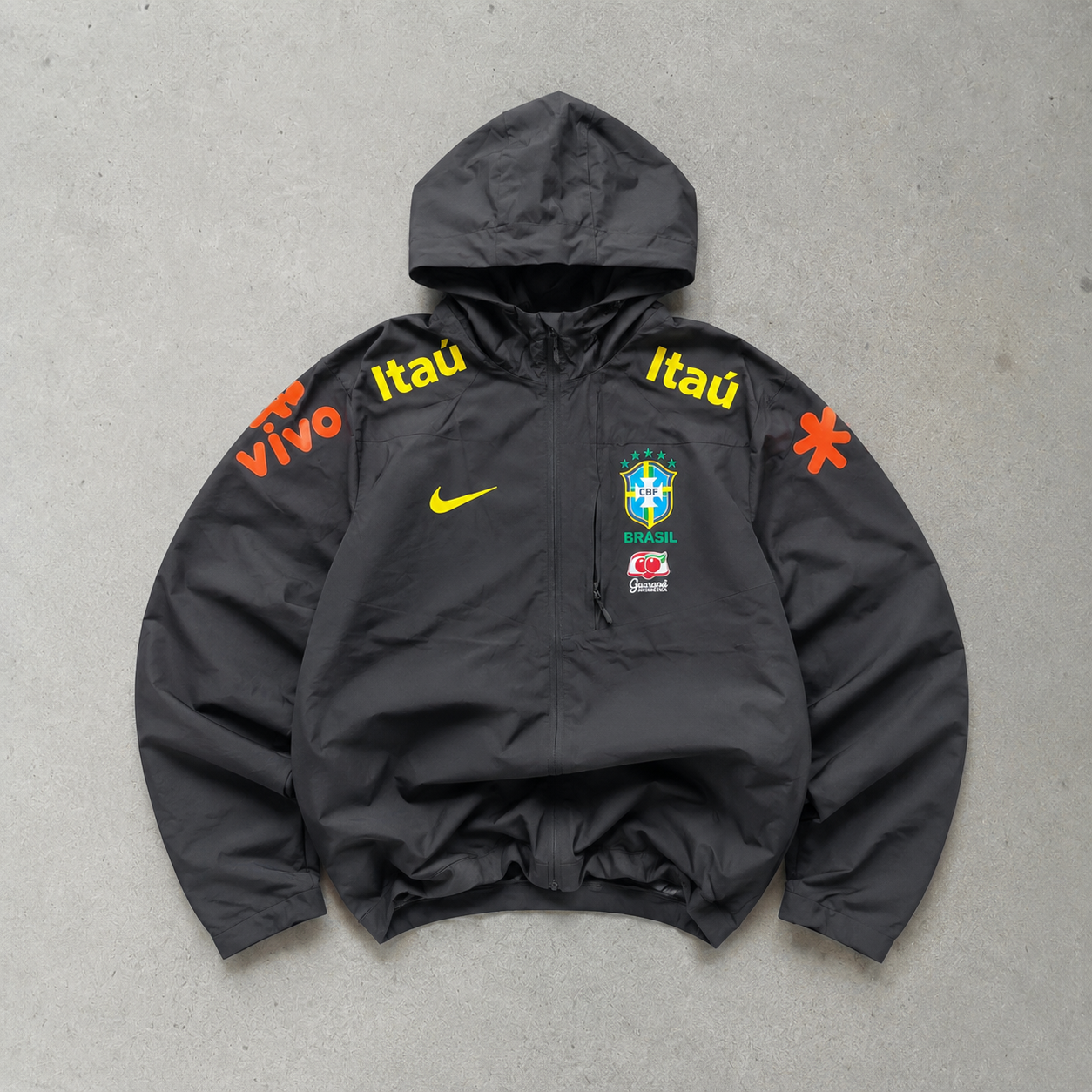 Brazil Nike Windbreaker Black Limited (Size L)