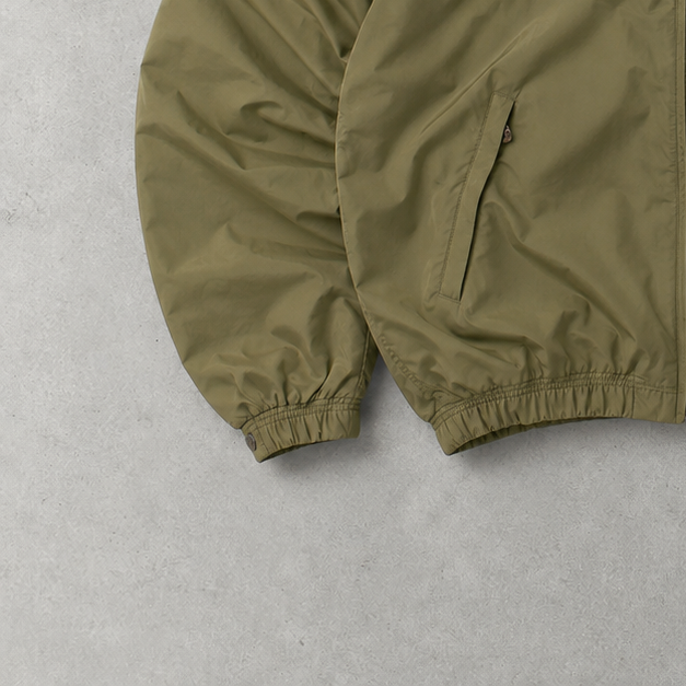 Ralph Lauren Fleece Jacket Khaki Rare Stitched Logo (S)