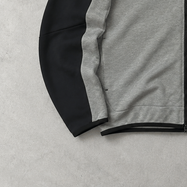 Y2K Nike Fleece Jacket Schwarz Rare (L)