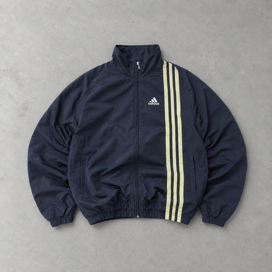 Arsenal 2020 Adidas Track Jacket Navy/Yellow Rare (M)