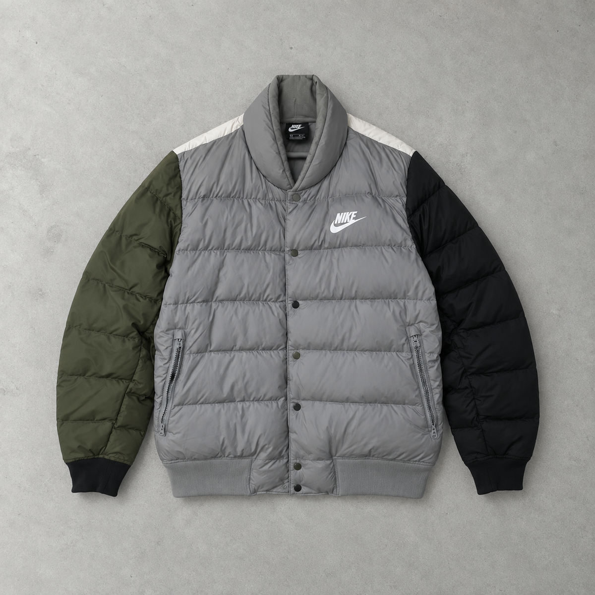 Nike Puffer Jacket Black / Khaki Rare (XL)