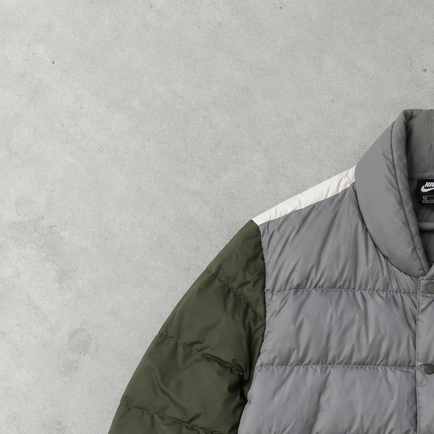 Nike Puffer Jacket Black / Khaki Rare (XL)