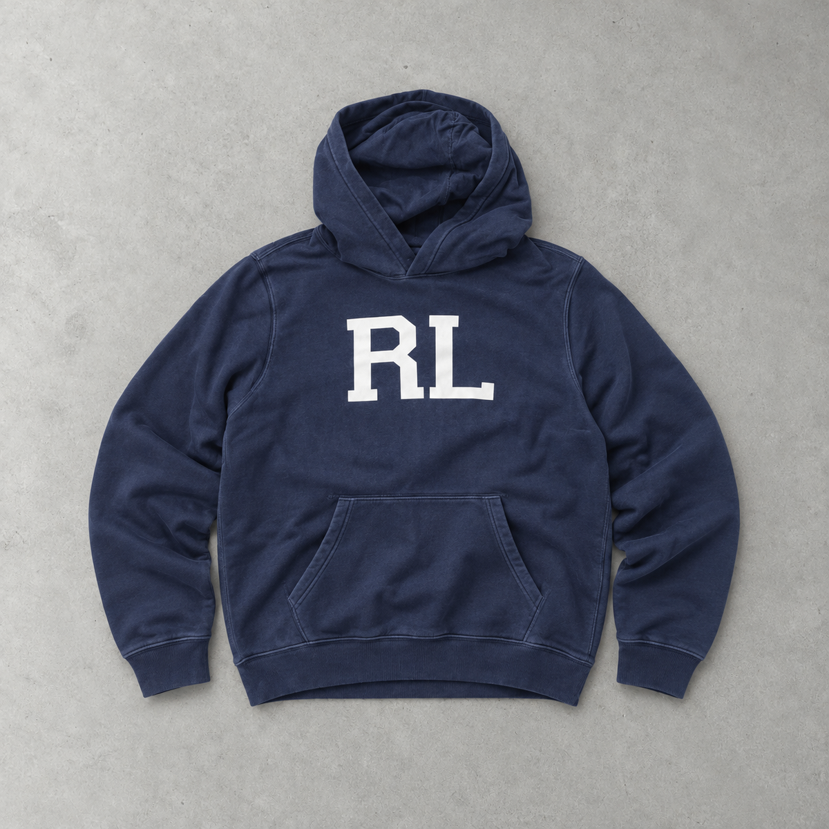 Polo Ralph Lauren Hoodie Marineblau Rare (XL)