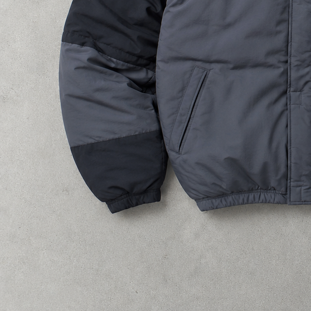 90s Nike Puffer Jacket Schwarz, Grau Limited (Size M)