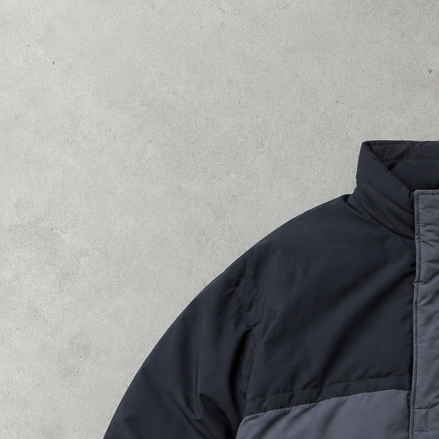 90s Nike Puffer Jacket Schwarz, Grau Limited (Size M)