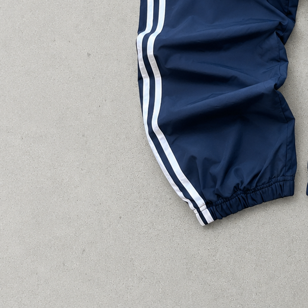 Y2K 2000 ADIDAS Track Pants Navy Rare (S)