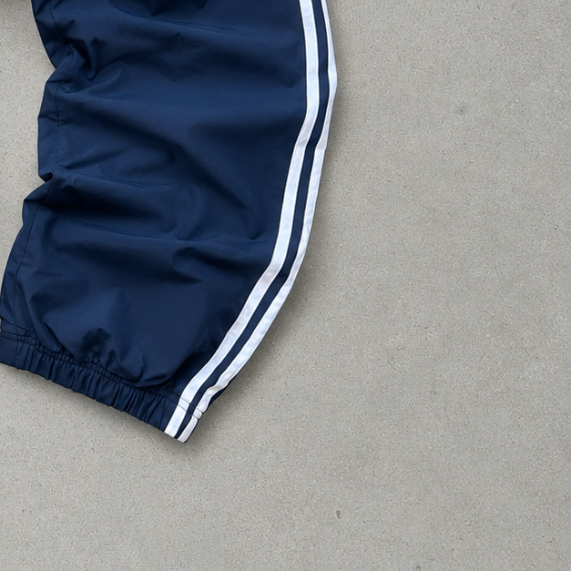 Y2K 2000 ADIDAS Track Pants Navy Rare (S)