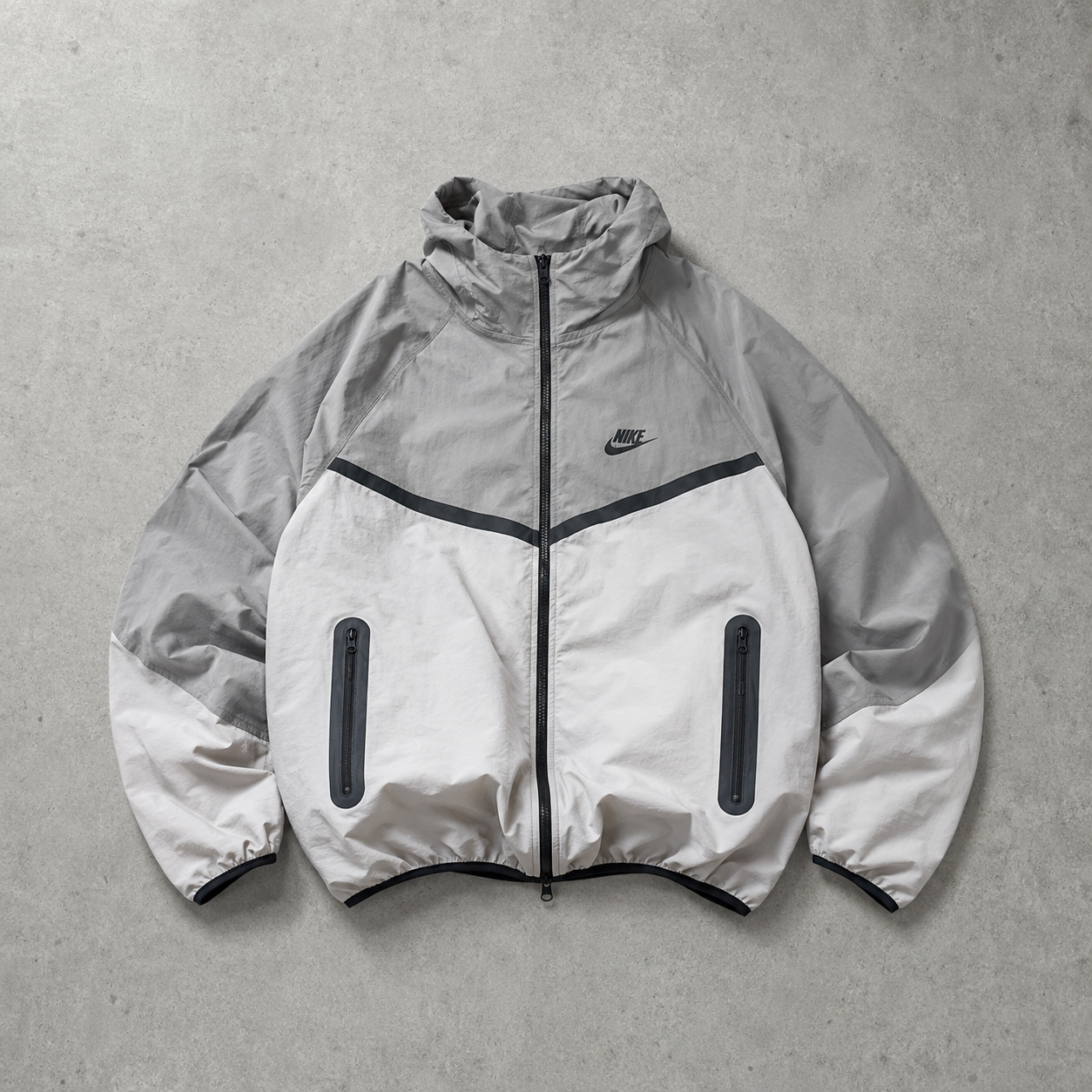 Nike Windbreaker Grey Rare (Size L)