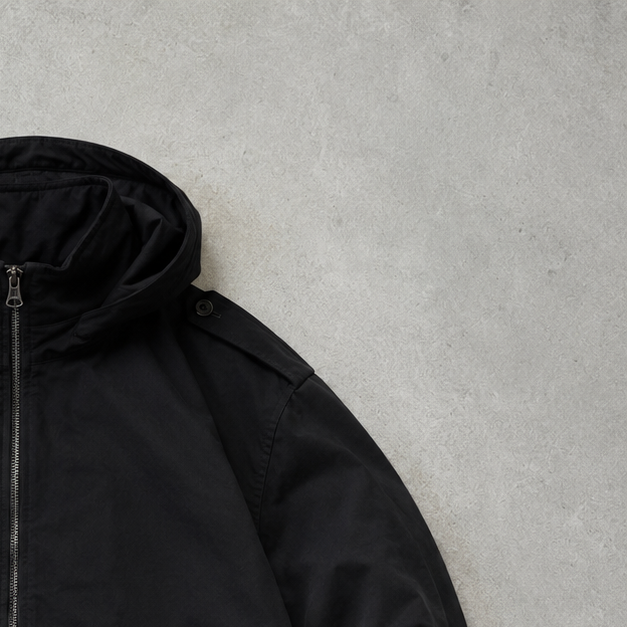Ralph Lauren Jacket Black Rare (S) Stitched Logo