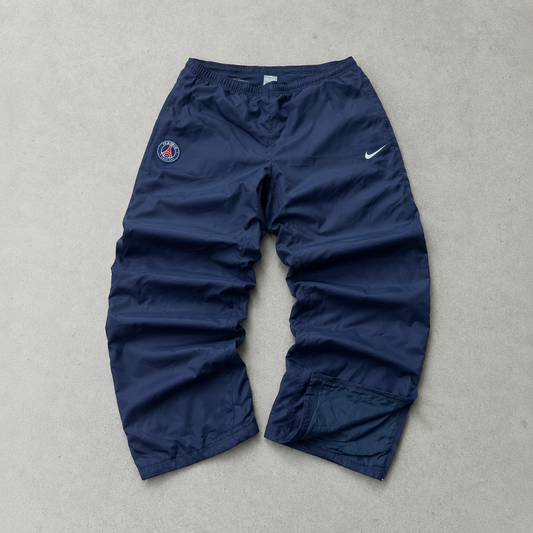 PSG Y2K 00er Nike Trainingshose Marineblau Limitiert (M) Gesticktes Logo