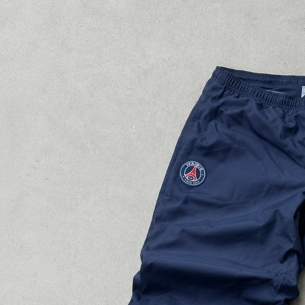 PSG Y2K 00s Nike Track Pants Navy Limited (M) Stitched Logo