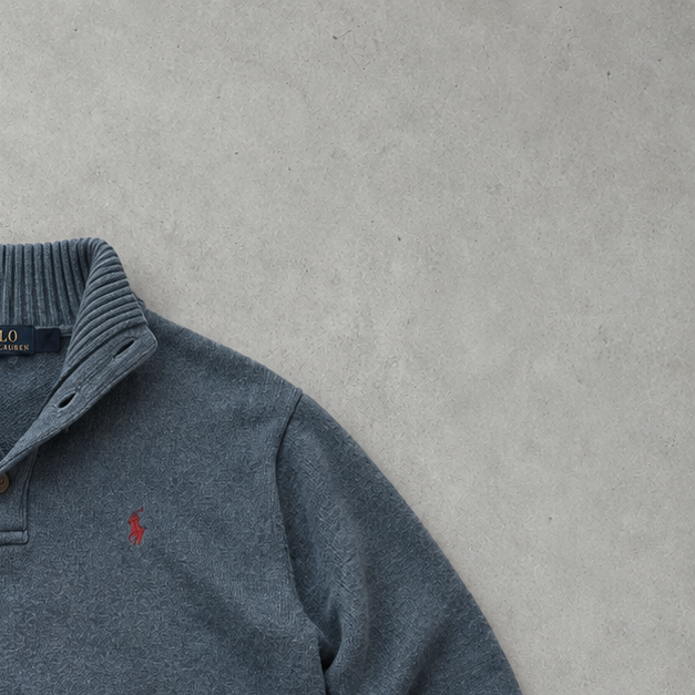 Ralph Lauren Sweater Blau Rare (L)