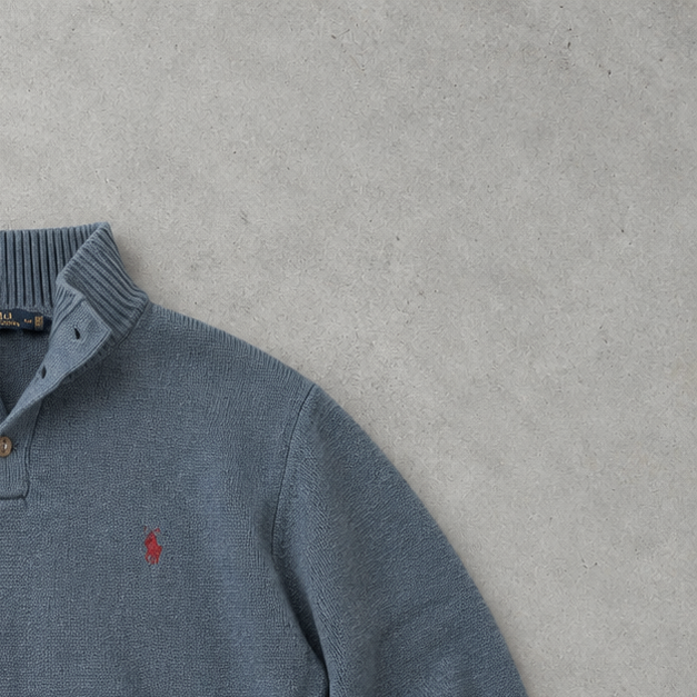 Ralph Lauren Sweater Blau Rare (L)