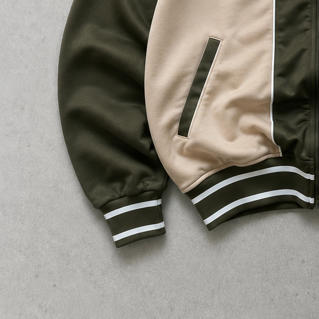 Nike Vest Dunkelgrün, Beige Rare (XL) Stitched Logo