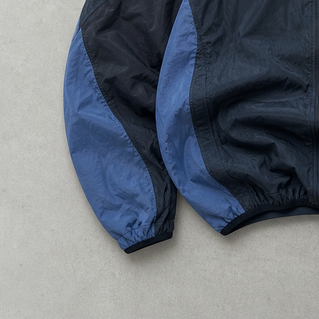 Nike Jacket Marineblau, Grau Rare (XL) Stitched Logo