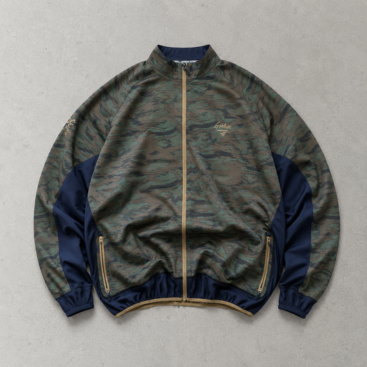 Nike Jacket Dunkelgrün, Blau Rare (XL) Stitched Logo