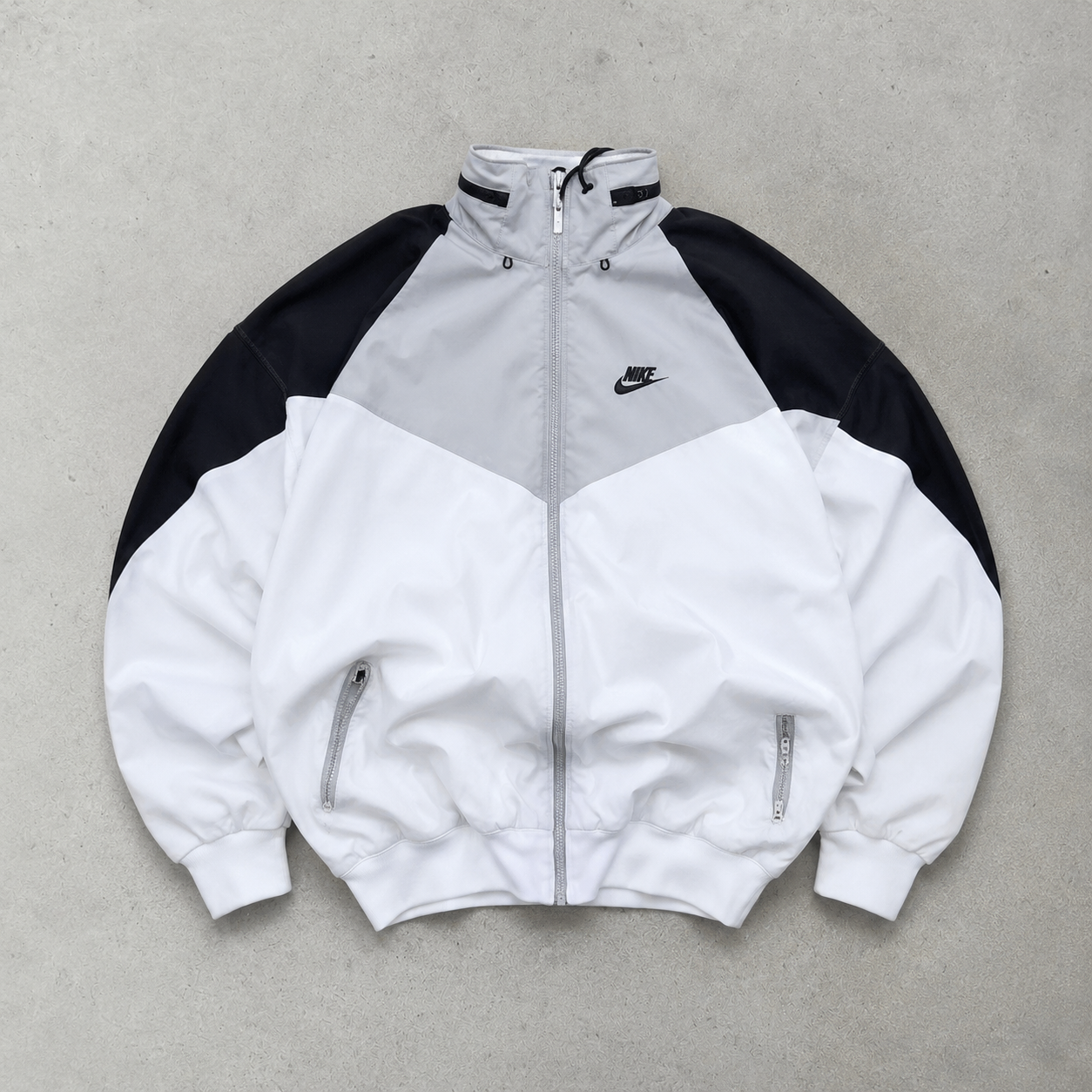 Nike Jacket White, Grey Limited (S)