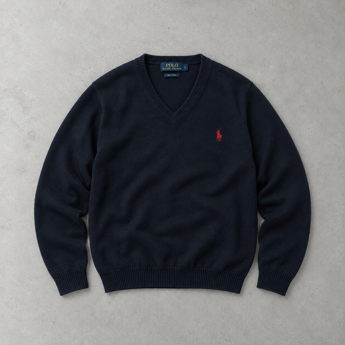 Ralph Lauren Sweater Marineblau Rare (L)