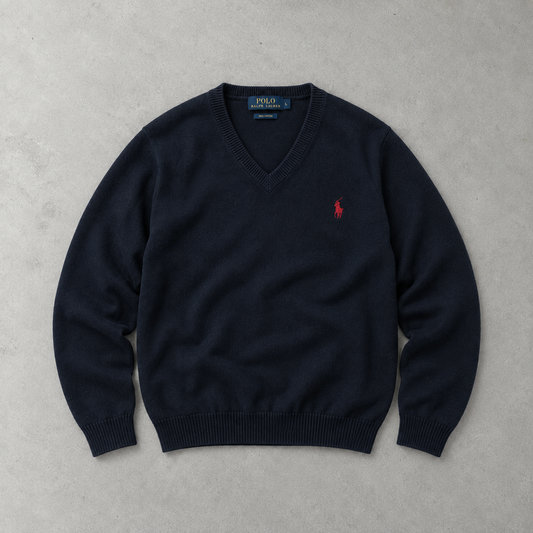 Ralph Lauren Sweater Marineblau Rare (L)