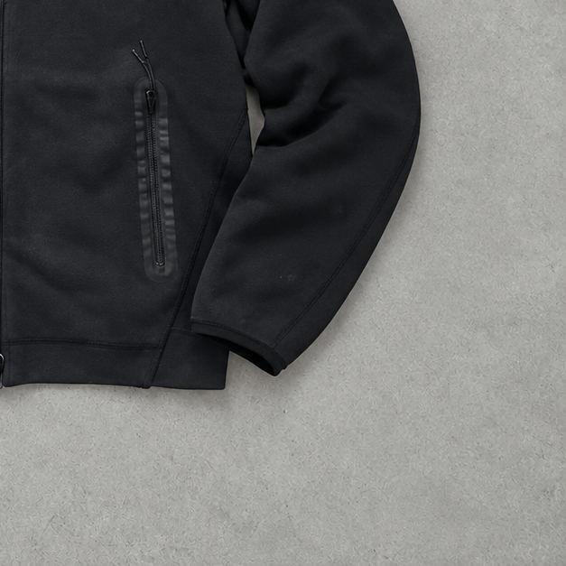 Nike Tech Fleece Jacket Schwarz Rare (S)