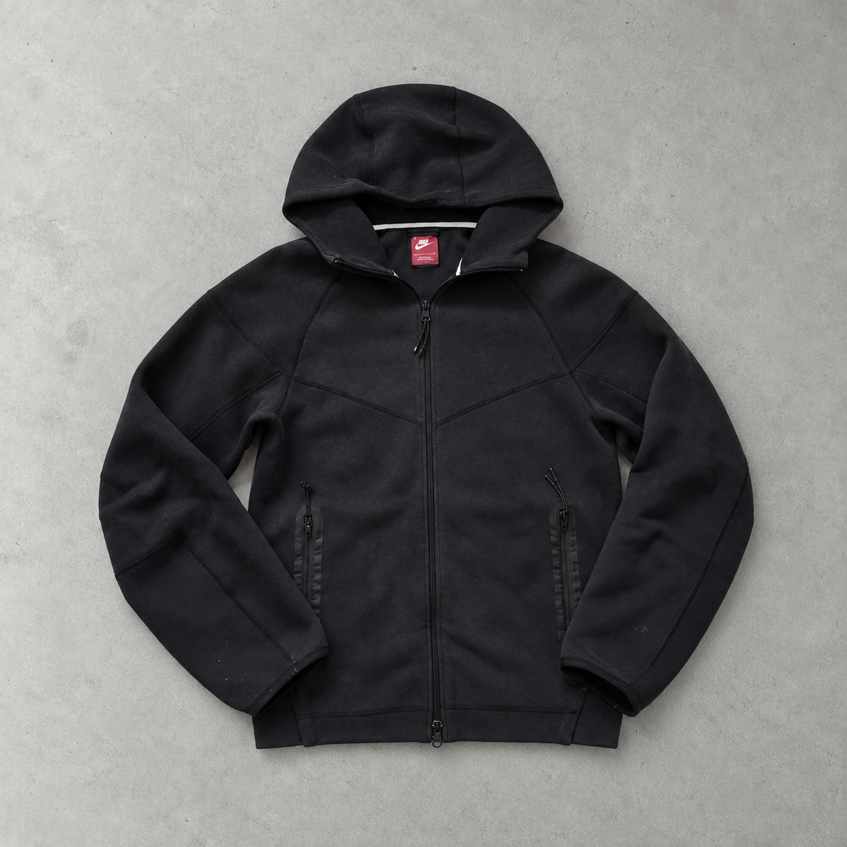 Nike Tech Fleece Jacket Schwarz Rare (S)
