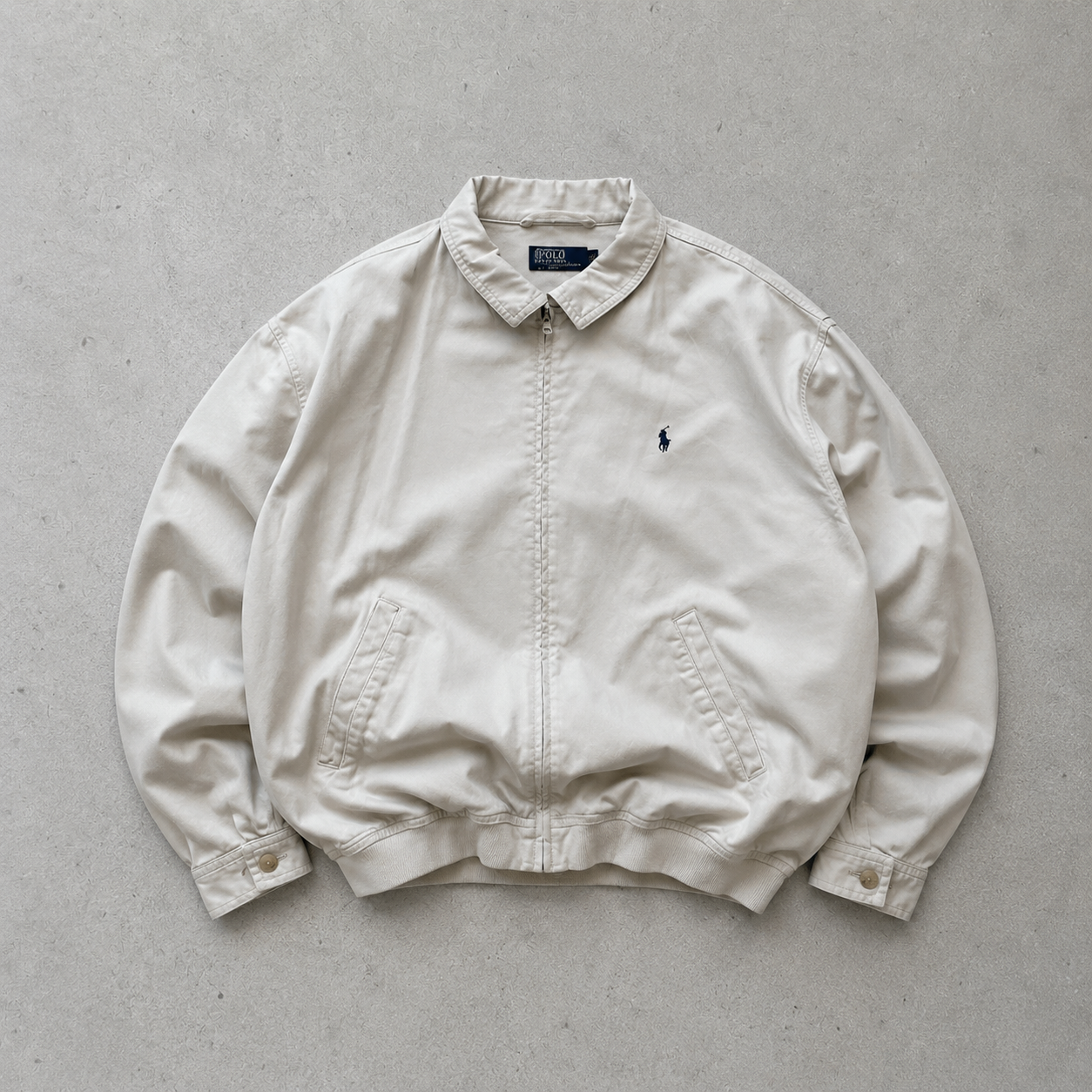 Ralph Lauren Harrington Jacket Creme Limited (L)