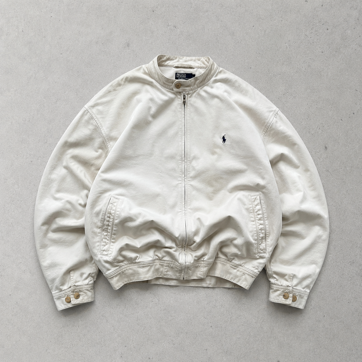 Ralph Lauren Harrington Jacket Creme Limited (L)