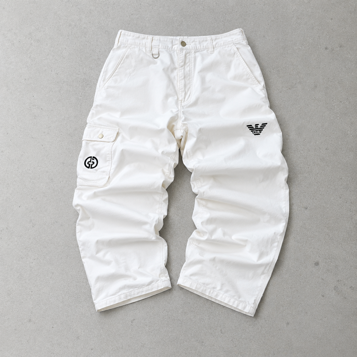 Armani Jeans Cargo Pants Creme Rare (W32 | DE 48)