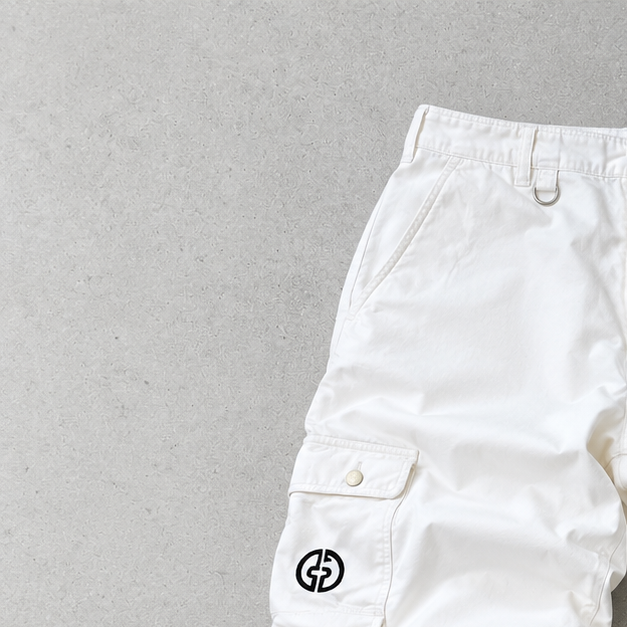 Armani Jeans Cargo Pants Creme Rare (W32 | DE 48)