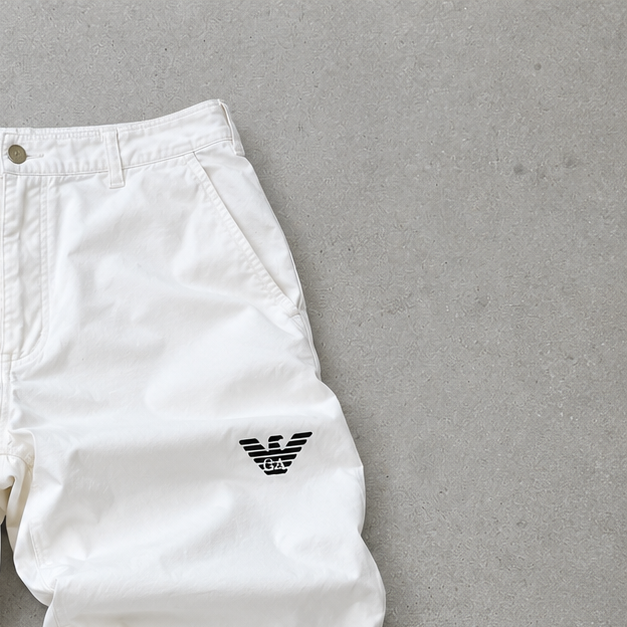 Armani Jeans Cargo Pants Creme Rare (W32 | DE 48)