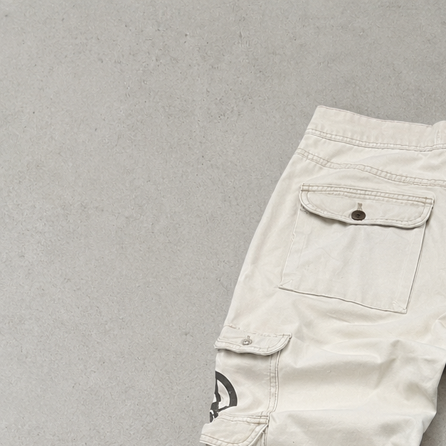 Armani Jeans Cargo Pants Creme Rare (W32 | DE 48)