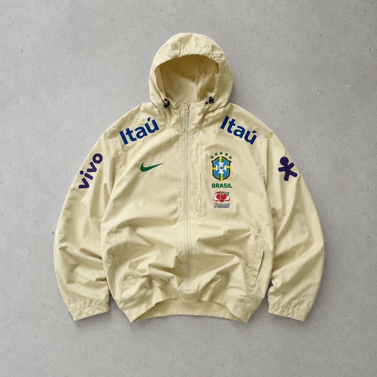 Nike Jacket Creme, Beige Rare (M)